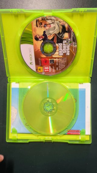 GTA V Xbox 360 Completo: 2 Discos + Mapa