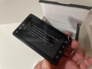Cámara Dashcam Coche 2K QHD + Tarjeta 64GB - Nueva