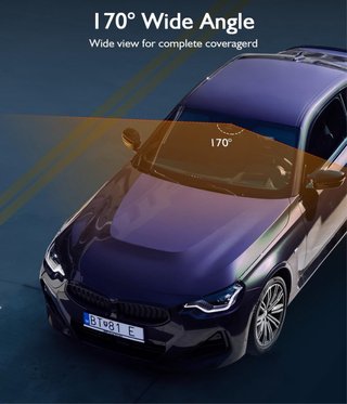Cámara Dashcam Coche 2K QHD + Tarjeta 64GB - Nueva