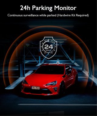 Cámara Dashcam Coche 2K QHD + Tarjeta 64GB - Nueva