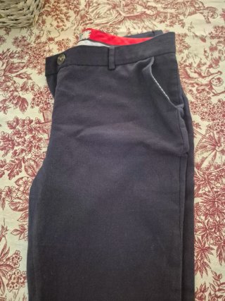 Pantalón El Ganso Mujer Talla 38 Azul