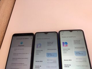 Lote 3 móviles Xiaomi oferta