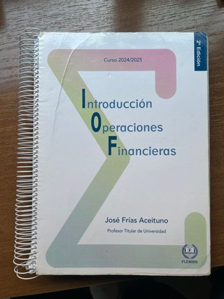Introducción Operaciones Financieras Ugr