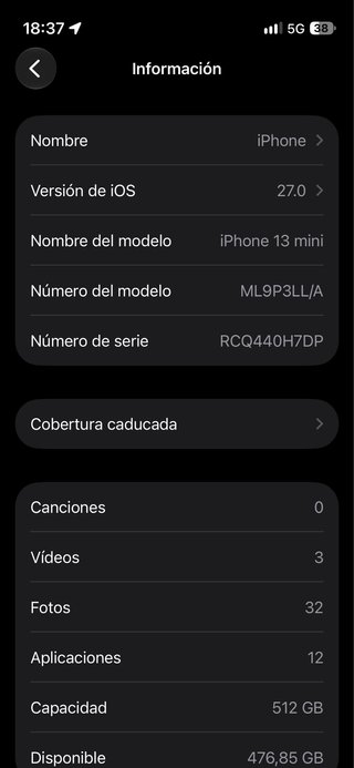 iPhone 13 mini Nero