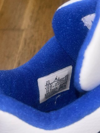 Jordan 4 Motorsport Blu e Bianco