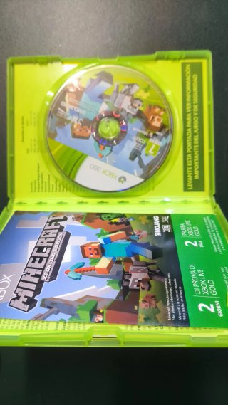 Minecraft Xbox 360 Edición Castellano