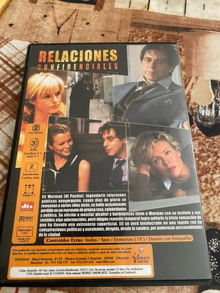 DVD Relaciones Confidenciales