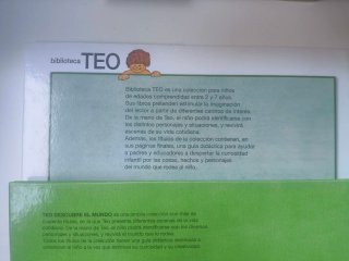3 libros formato grande tapa dura Teo