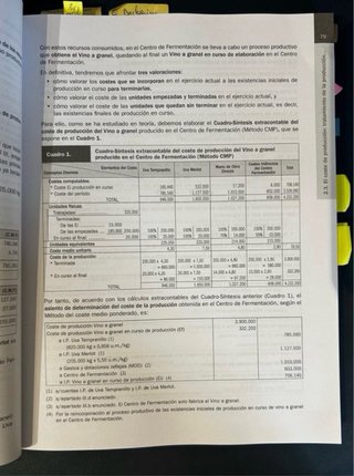 Supuestos y soluciones de contabilidad de costes