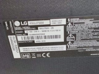 TELEVISION SMART.TV LG DE 49" TE LA PUEDO LLEVAR.