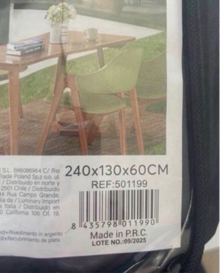 Fodera Protettiva per Mobili Rettangolare 240×130x60cm