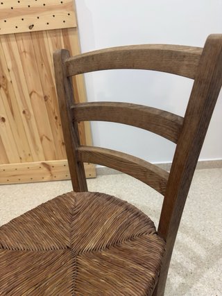 2 Sillas de Enea Madera
