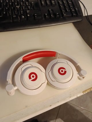 Beats Solo HD Plegables Rojo/Blanco