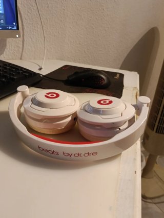 Beats Solo HD Plegables Rojo/Blanco