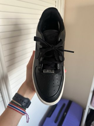 Nike Air Force 1 Sage Low Nero Bianco