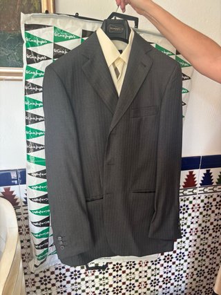 Traje Emidio Tucci Negro Talla M