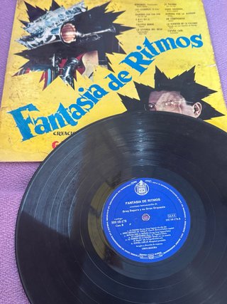 Vinilo Fantasía de Ritmos - Greg Segura