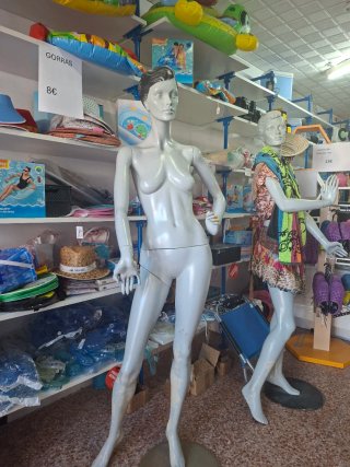 Maniquíes grises