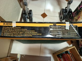 Martillo percutor RONDY EH27P + brocas