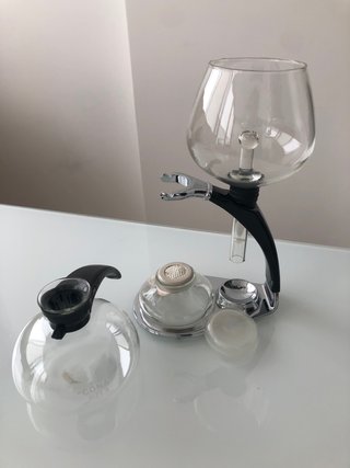 Caffettiera Cona a sifone sottovuoto molto rara