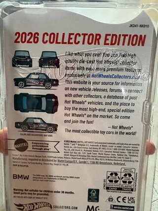 BMW 2002 Hot Wheels Edición Coleccionista 2026