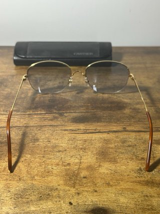 Cartier Montatura Oro Sunglasses
