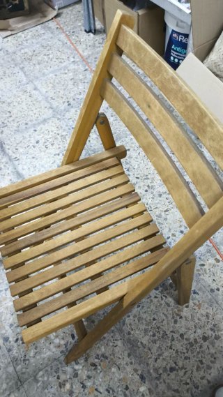 Conjunto Mesa y Sillas Jardín Madera