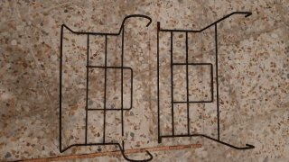 3 Soportes para Jardinera Metálicos variados