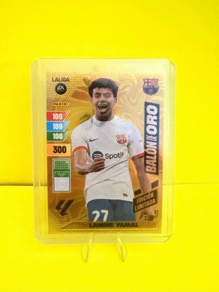 Cromo Lamine Yamal Balón de Oro Edición Limitada