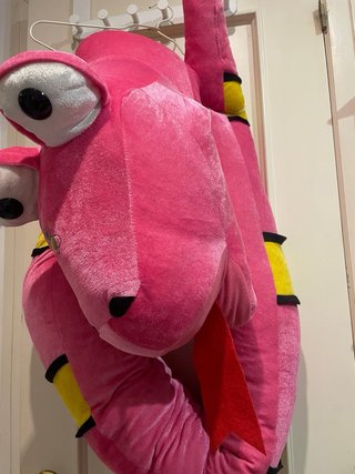 Peluche Serpiente Gigante Rosa