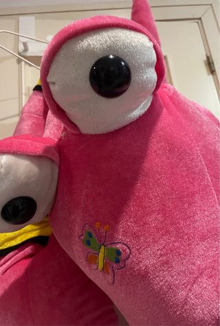 Peluche Serpiente Gigante Rosa
