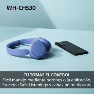 Auriculares Sony WH-CH530 Inalámbricos Negros