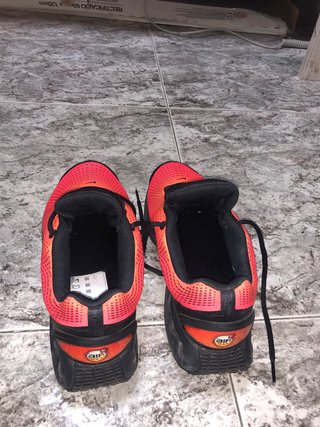 Zapatillas Nike Air Max Naranja y Negro