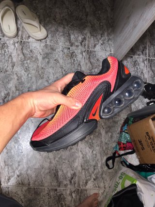 Zapatillas Nike Air Max Naranja y Negro