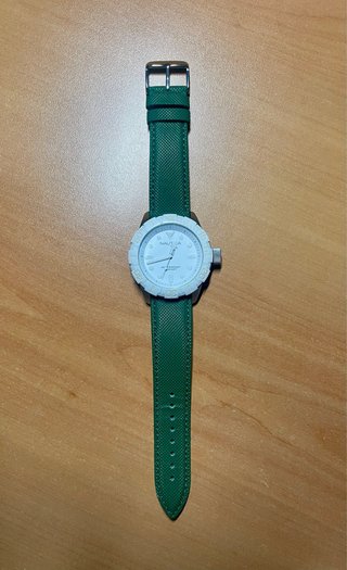 Orologio Nautica Uomo Verde Bianco