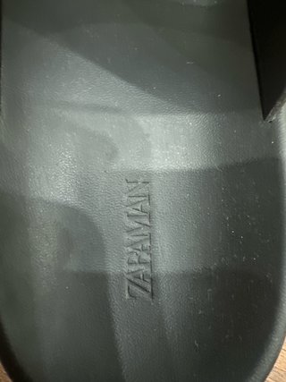 Chanclas negras zara-man /N 44
