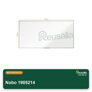 Nobo 1905214 pizarra magnética acero blanca