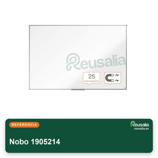 Nobo 1905214 pizarra magnética acero blanca