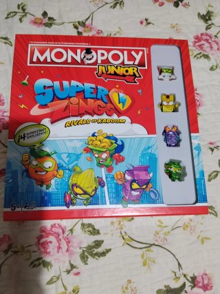 Monopoly Junior SuperZings Rivals of Kaboom