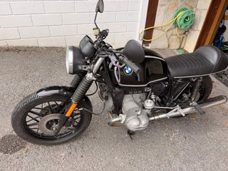 BMW R100RS Negra