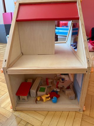 Casa de muñecas de madera LIDL