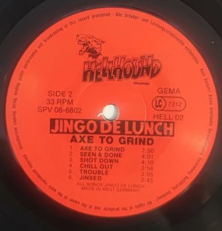 Jingo De Lunch - Axe To Grind LP Vinile 1989