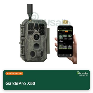 GardePro X50 cámara caza 4G 32MP 1296p