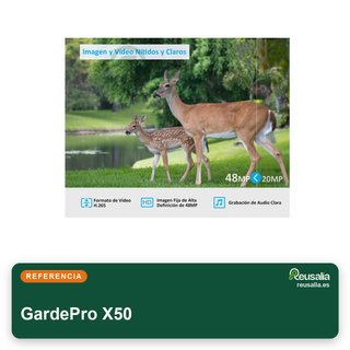 GardePro X50 cámara caza 4G 32MP 1296p