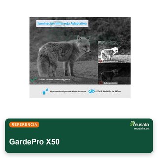 GardePro X50 cámara caza 4G 32MP 1296p