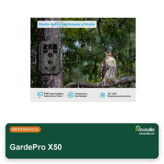 GardePro X50 cámara caza 4G 32MP 1296p