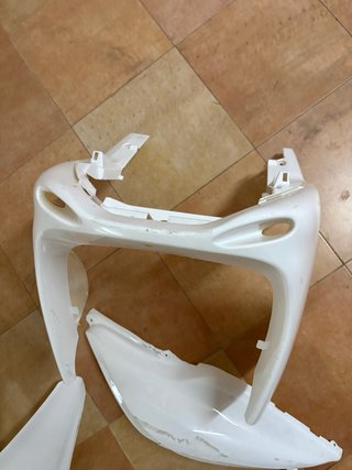 Pastas Aerox Malossi Blancas