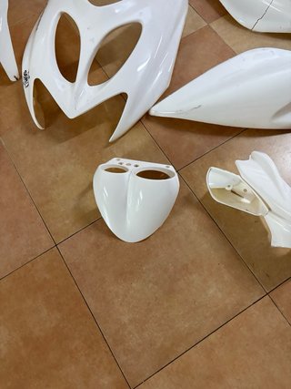 Pastas Aerox Malossi Blancas