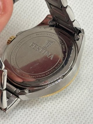 Festina Solar Energy Acero Bicolor Esfera Nácar