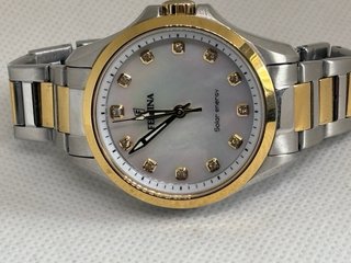 Festina Solar Energy Acero Bicolor Esfera Nácar